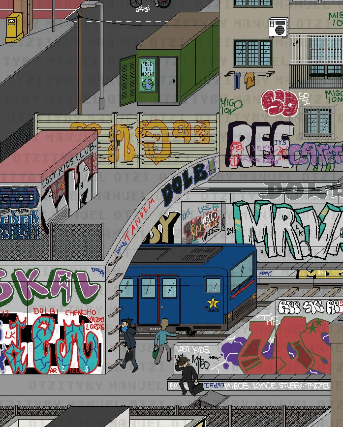 Otzity 2.0 Graffitied — 3