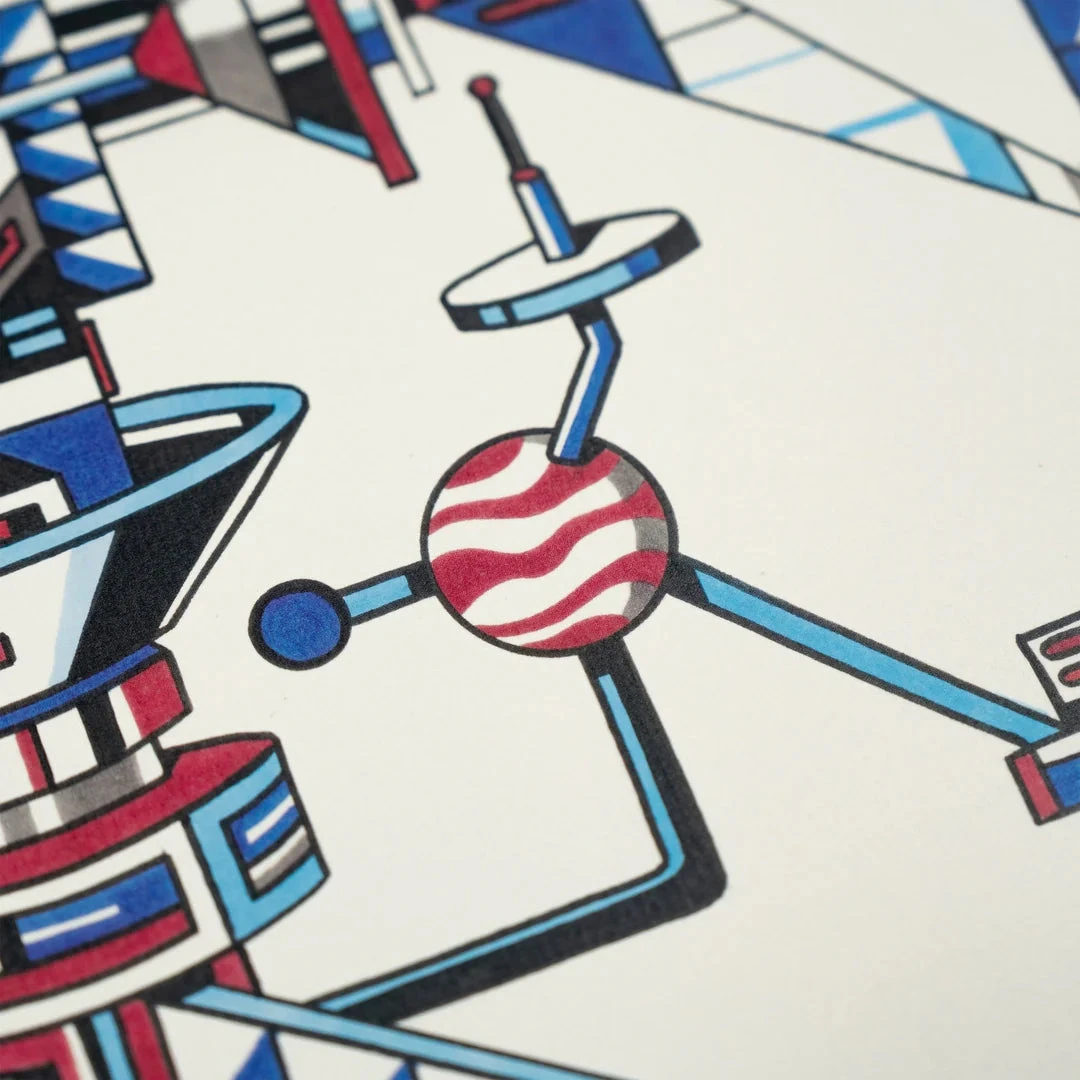 Satelite Print - Jesus Cuesta — 2